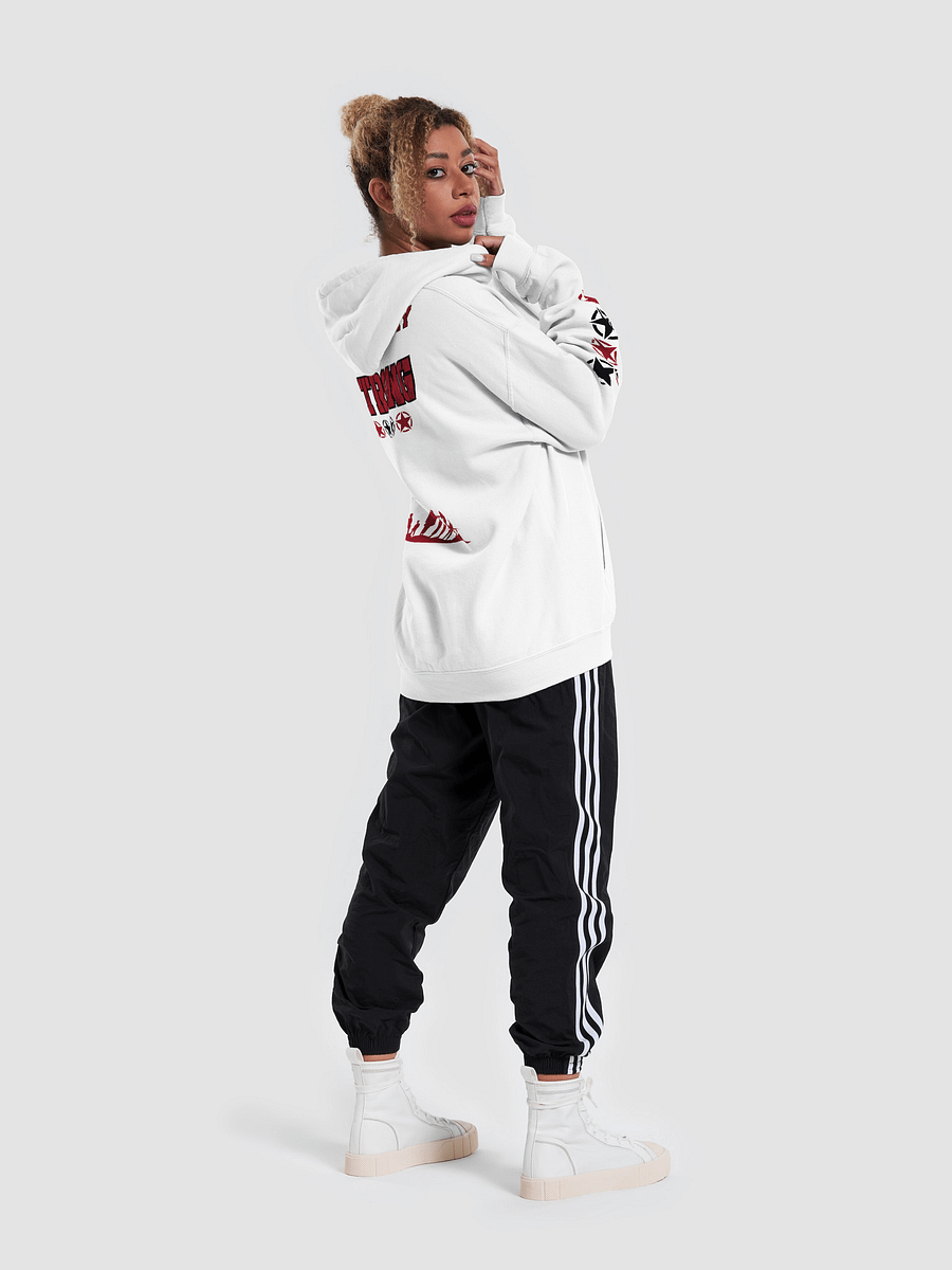 #TeNN4OURARMY Hoodie Red & Black product image (18)