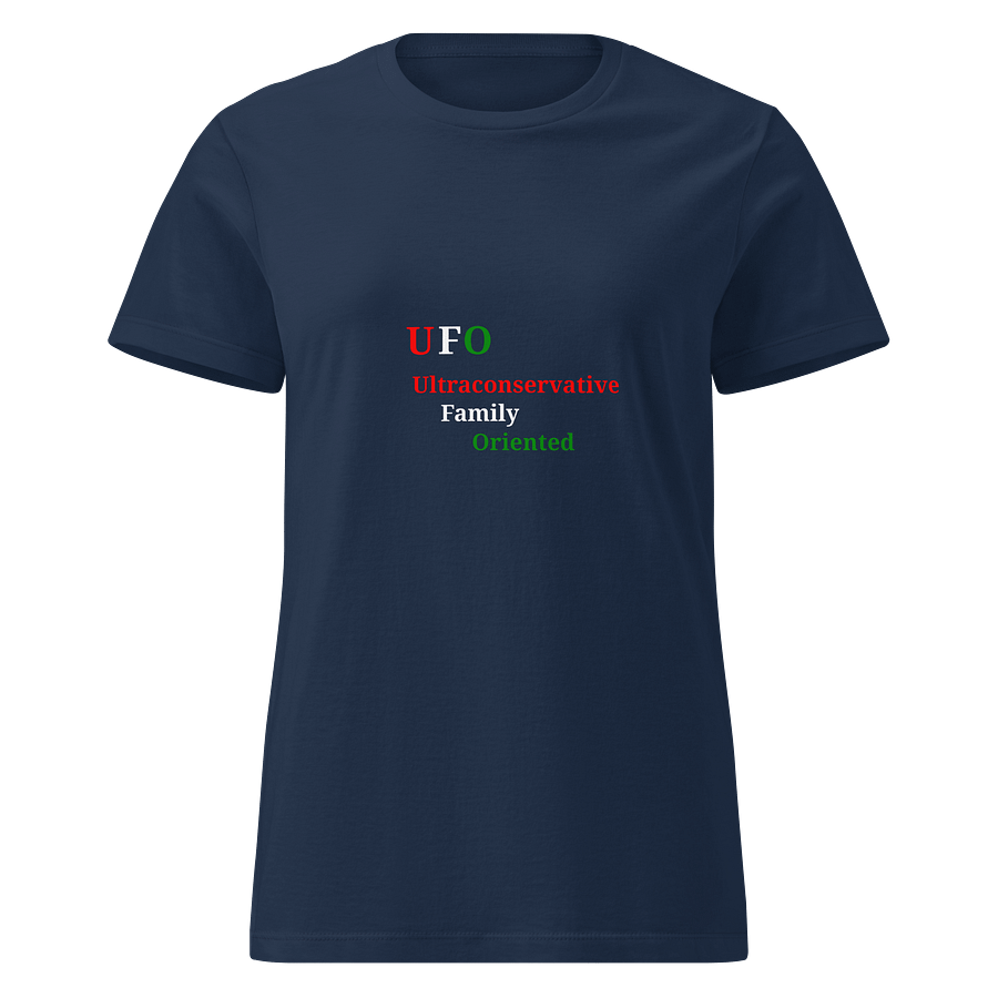 UFO Ultraconservative Family Oriented Women's Tee product image (1)