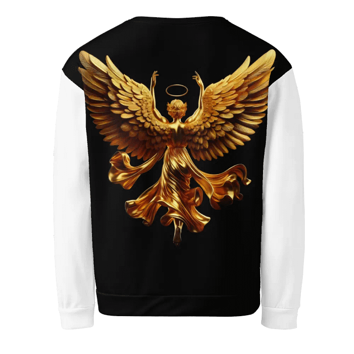 A Golden Angel and Cross - Unisex Sweatshirt #8 product image (2)