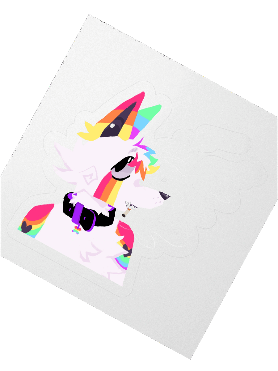glitter stoner sticker product image (6)