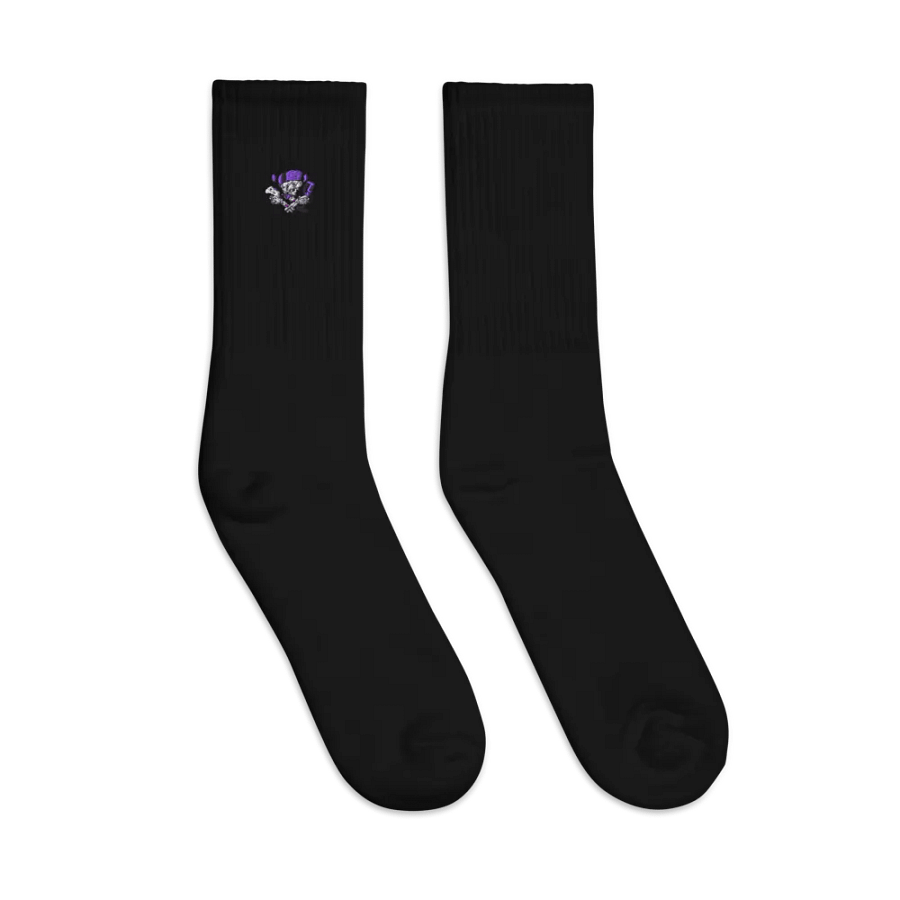 Skele-Gamer Embroidered Crew Socks product image (3)