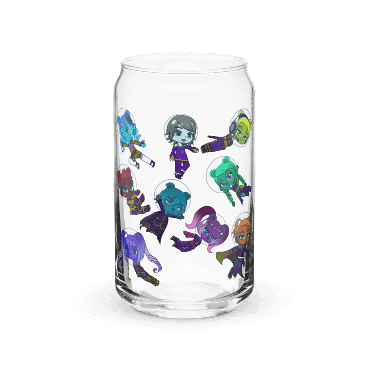 The Shadow Bears (Floating) can-shaped glass product image (1)