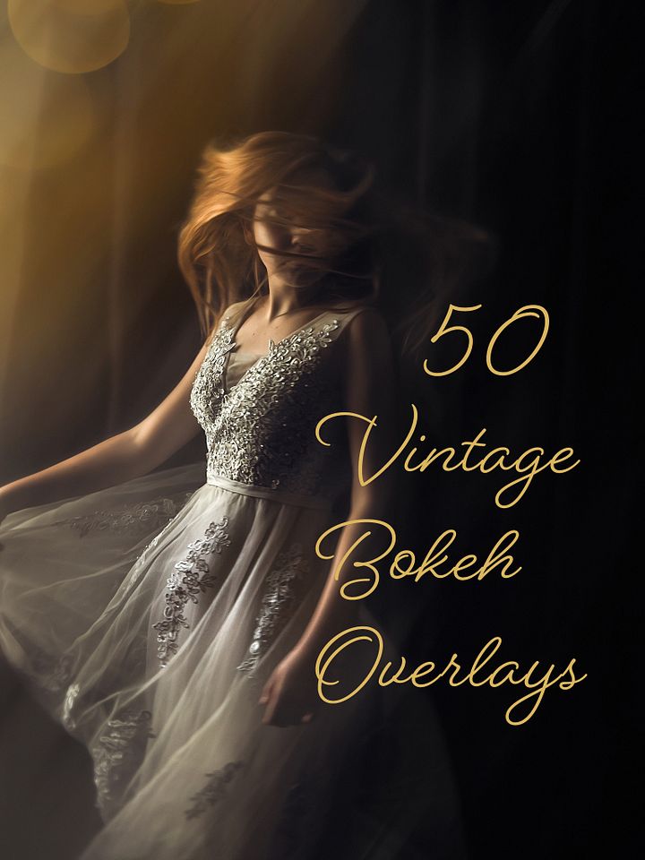 Vintage Lens Bokeh Overlays product image (1)