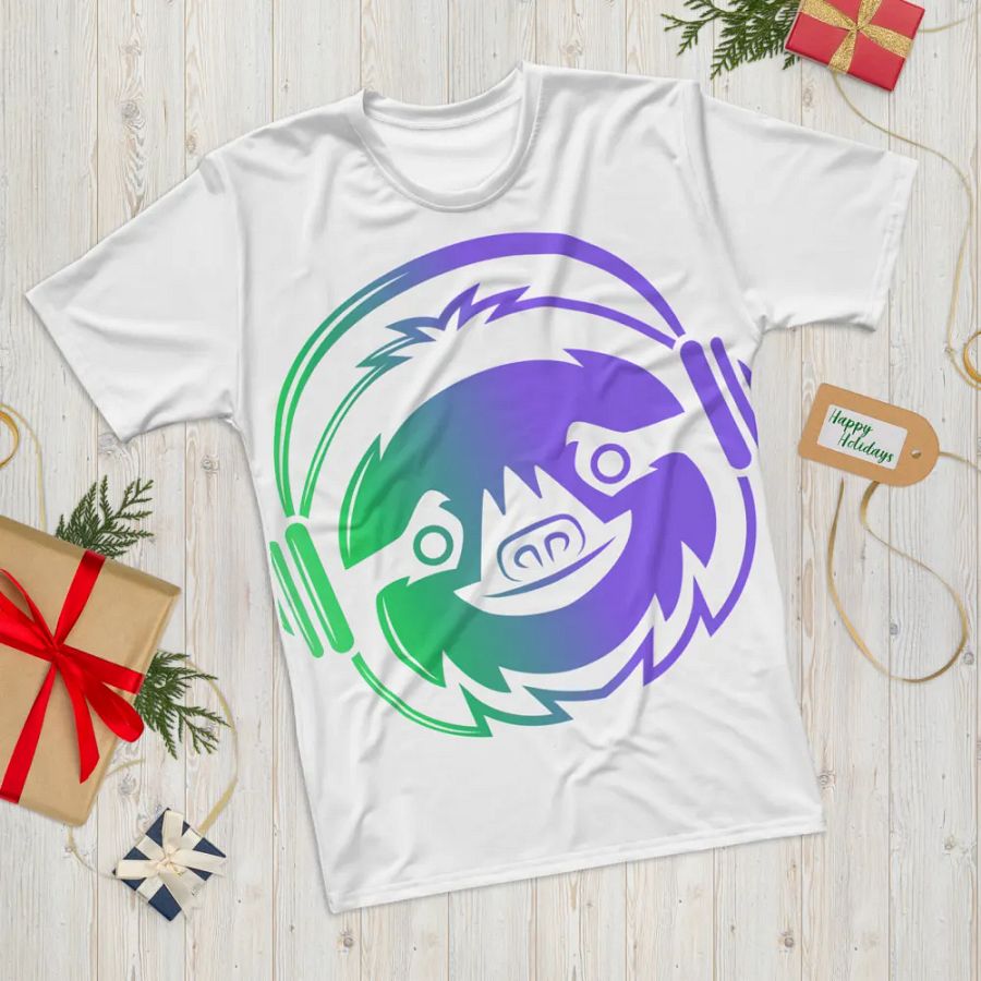 big sloth logo t shirt product image (12)