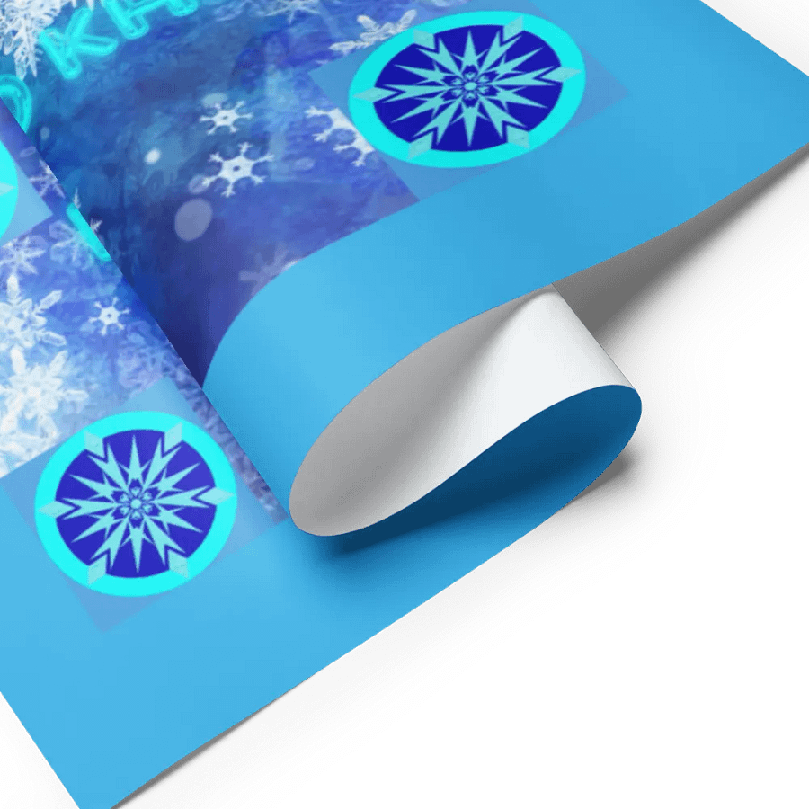 snowflake wrapping paper product image (7)