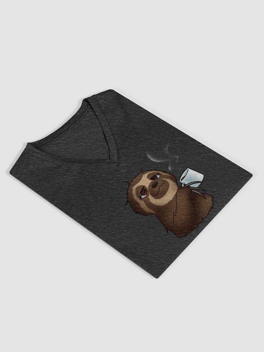 Slothful Sips Women's V-Neck Tee product image (21)