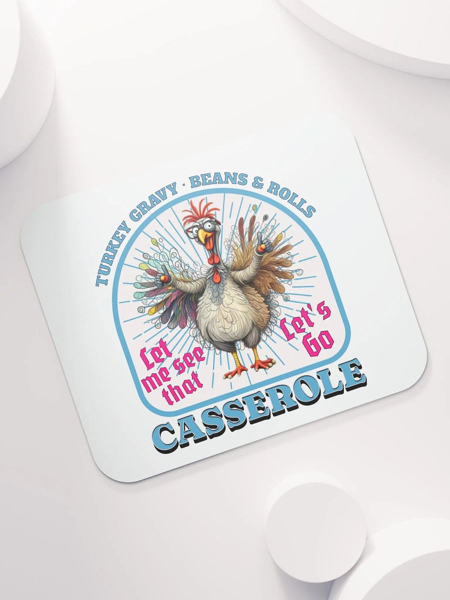 Turkey Gravy Beans And Rolls Casserole Thumbs-Up Mouse Pad product image (5)