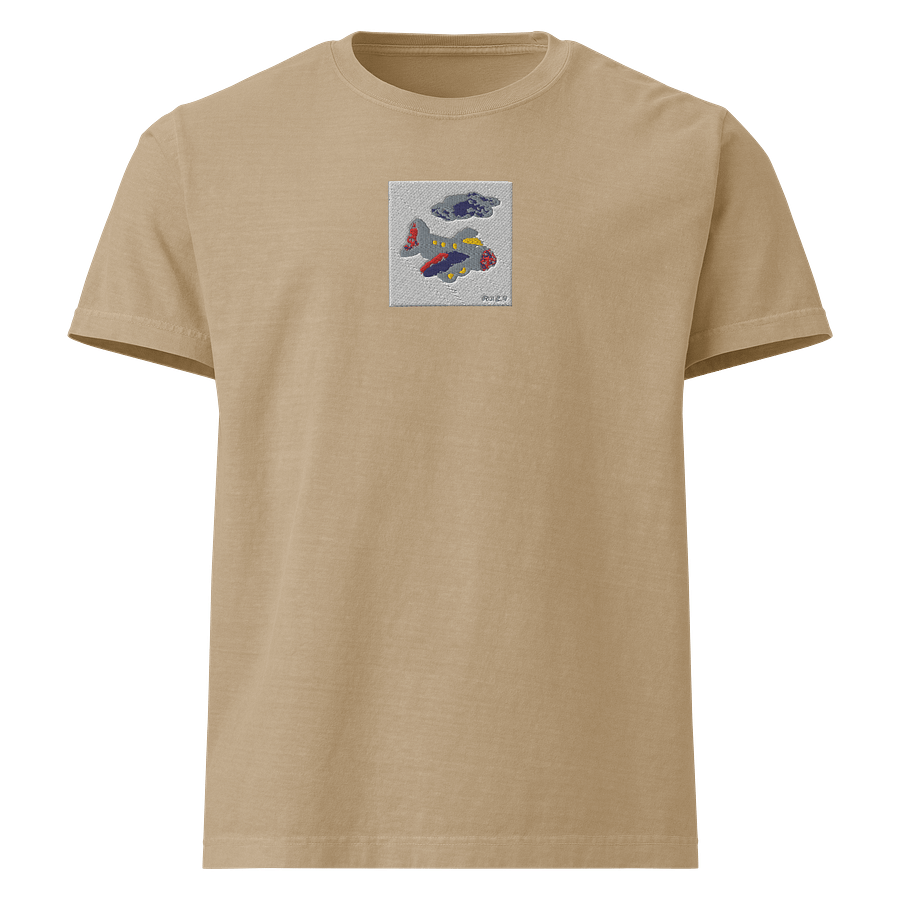 Kid Airplane (Bella+Canvas Unisex Oversized Garment-Dyed T-Shirt) product image (3)