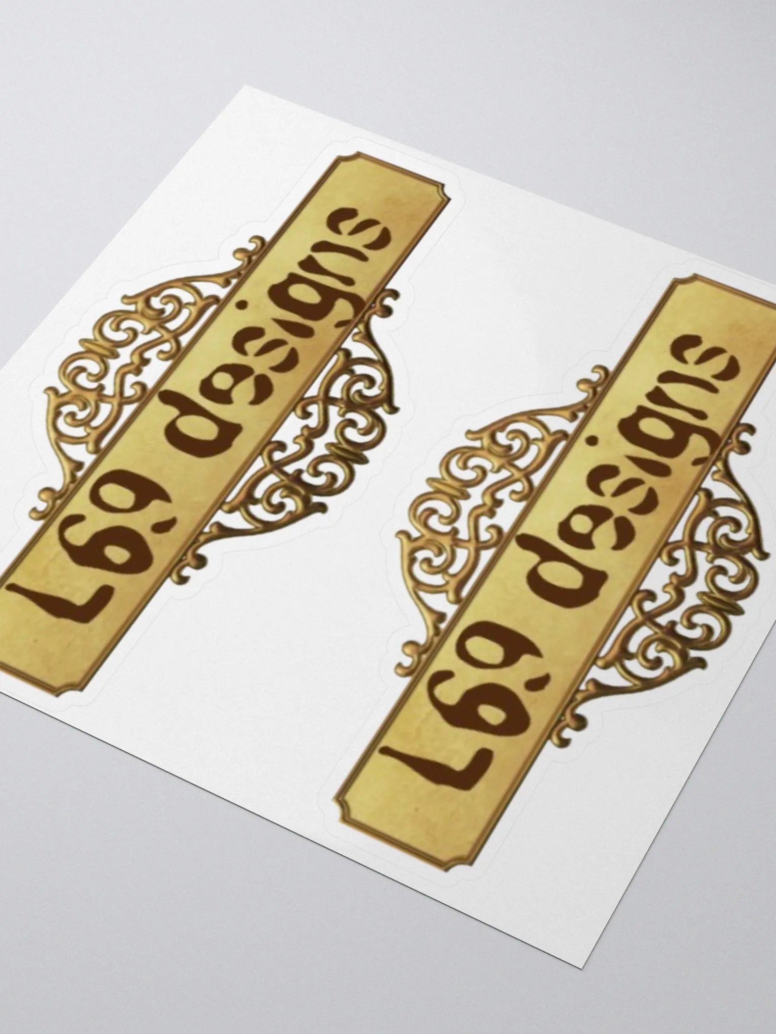 SIXTY NINE DESIGNS gold banner product image (3)