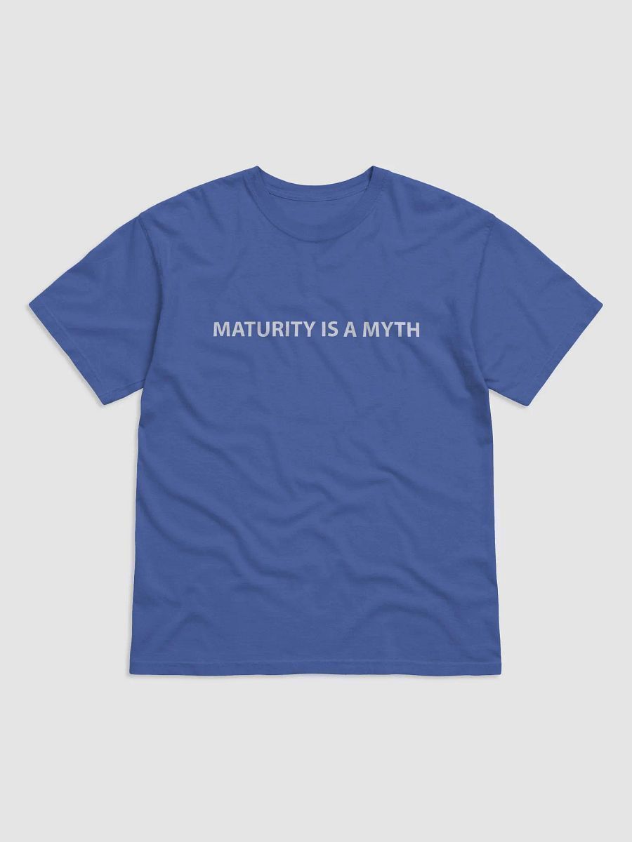 Maturity Is A Myth Mystic Blue Tee product image (1)