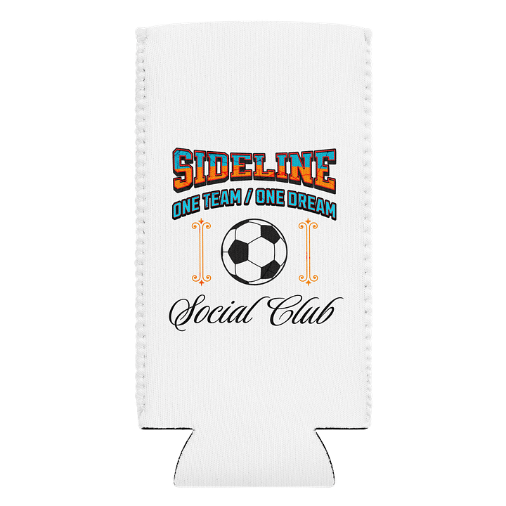 Sideline One Team One Dream Social Club Soccer Can Cooler product image (1)