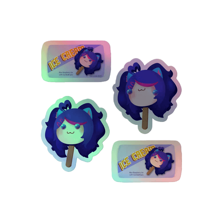 Ice Cream Katie - Holo Stickers product image (2)