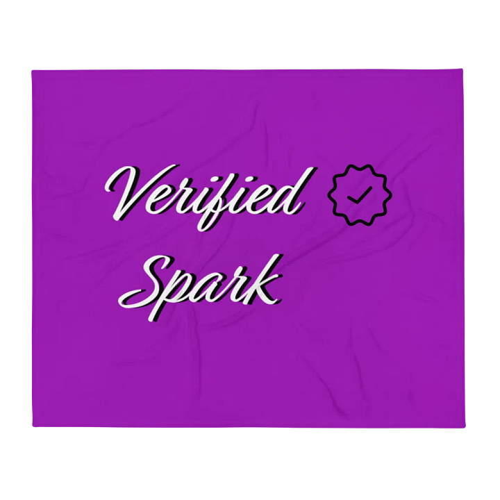 Verified Spark Throw Blanket product image (1)