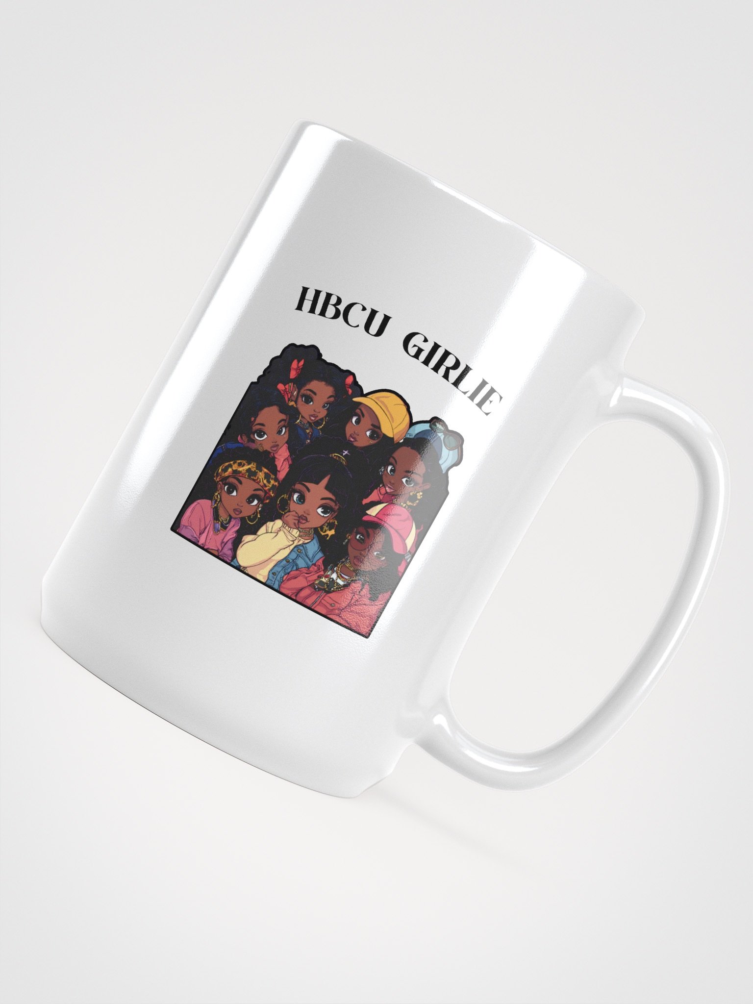 HBCU GIRLIE Premium Illustrated Mug product image (4)