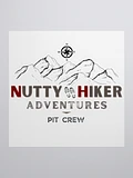 Nutty Hiker Pit Crew Sticker product image (3)