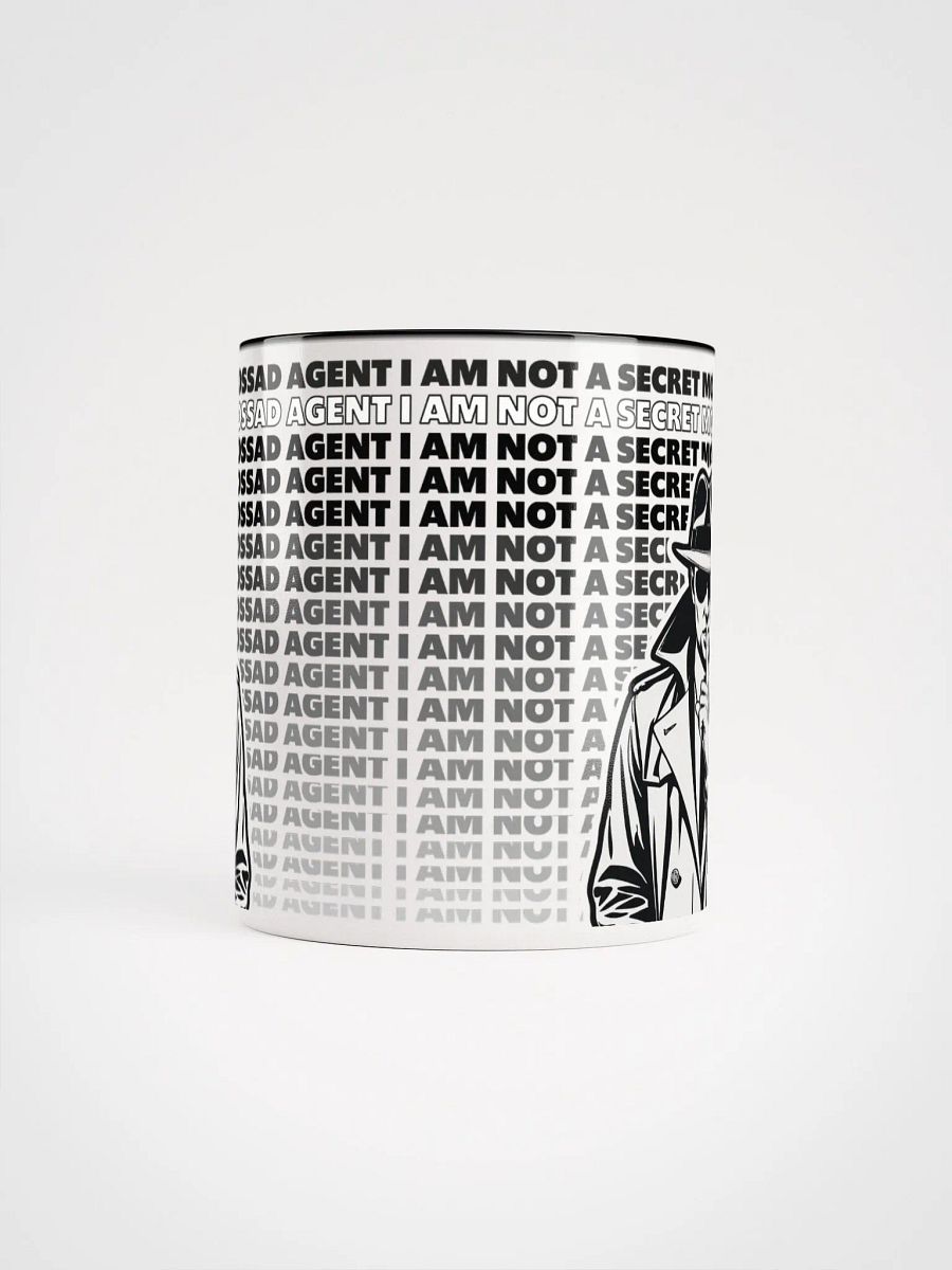 Secret Mossad Man Duo-Color Mug product image (4)