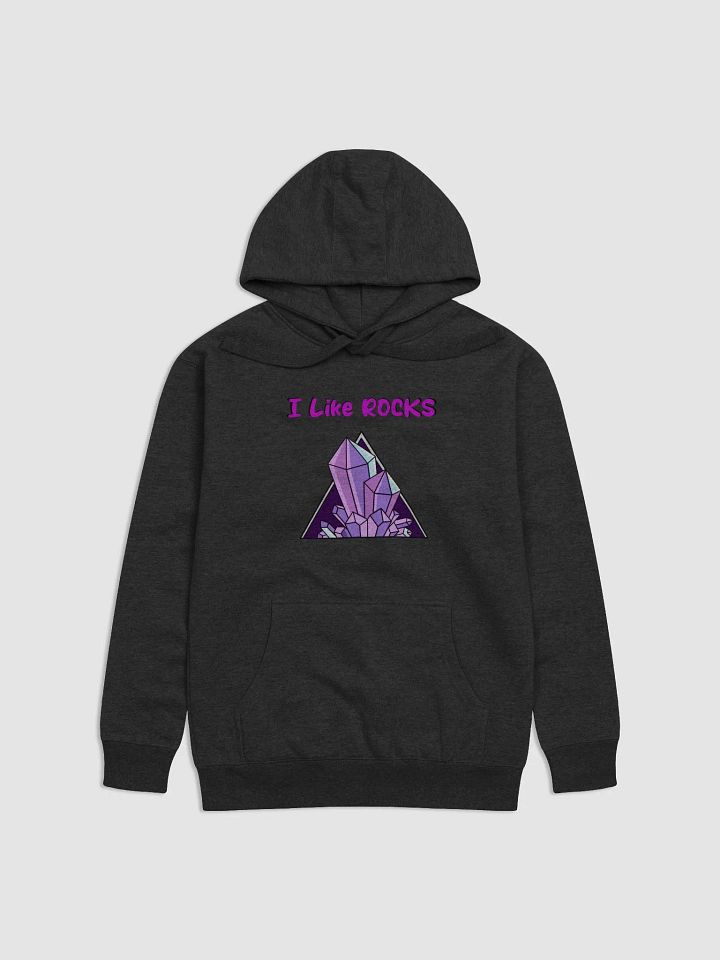 I Like Rocks Cotton hoodie product image (2)