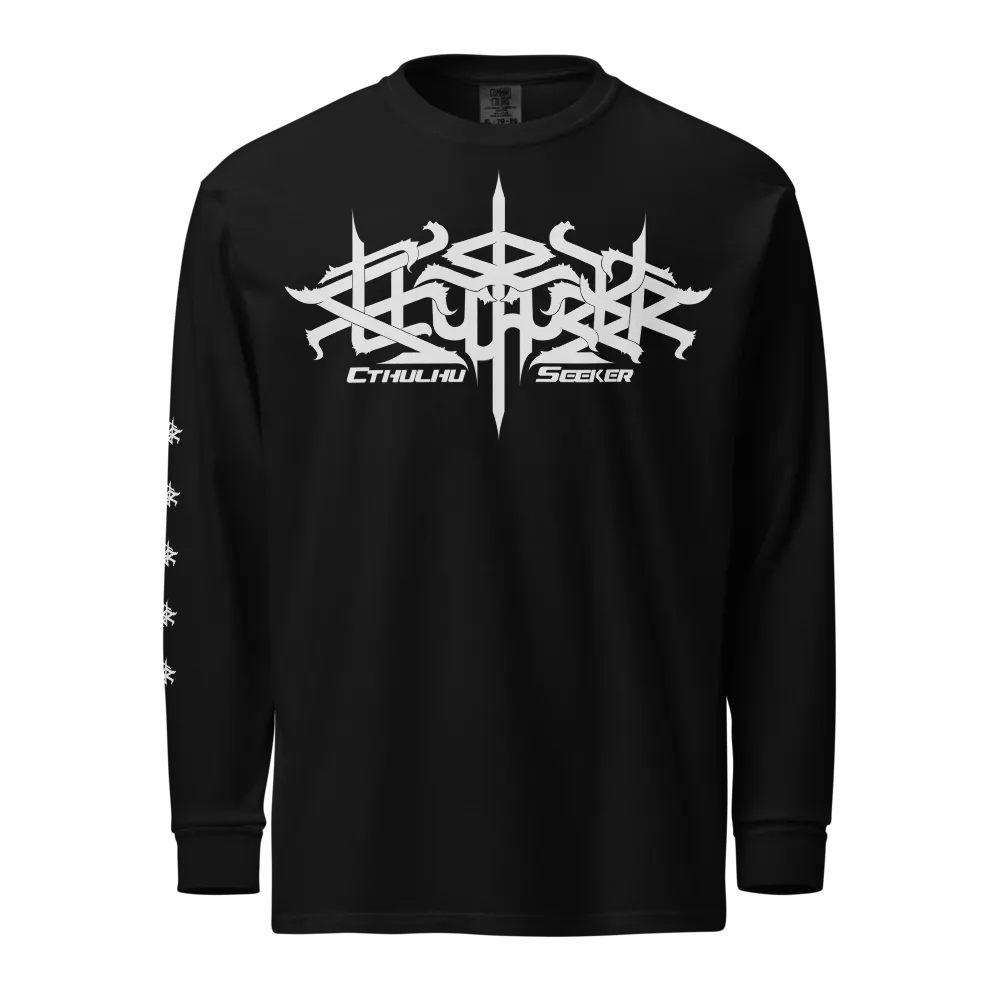 CthulhuSeeker Logo Longsleeve -Comfort Colors- product image (1)