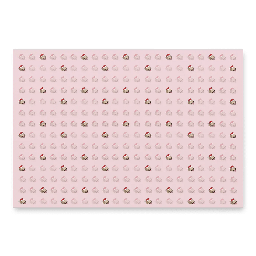 Festive Retrievers Christmas Gift Wrap Set product image (1)