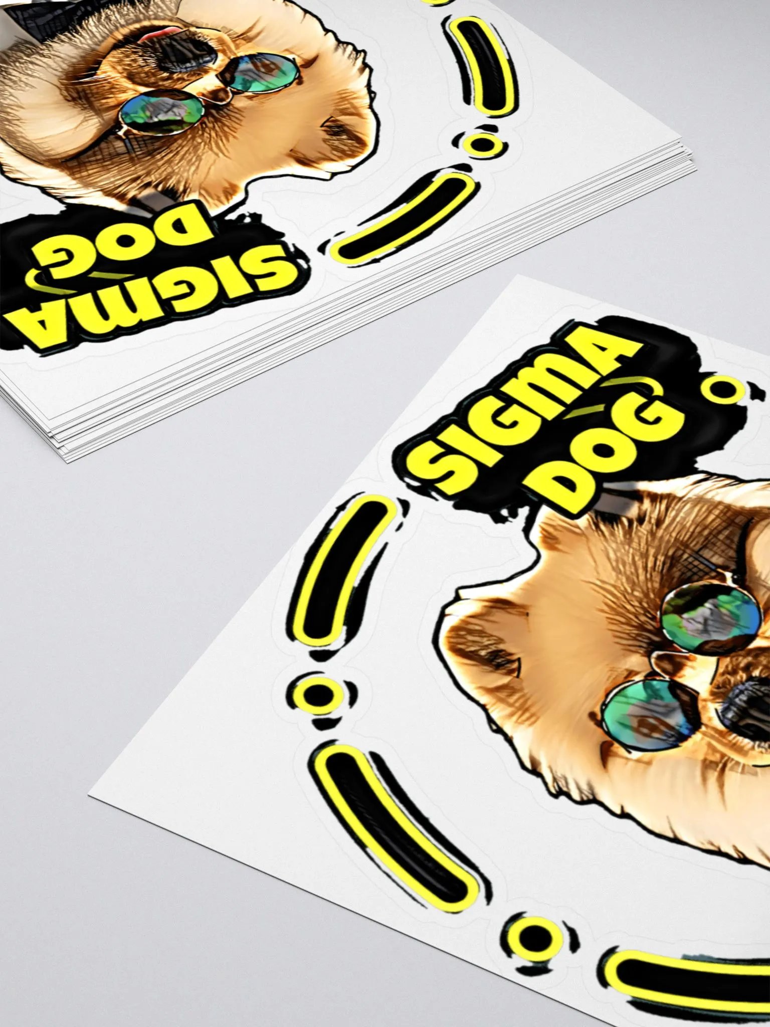 Sigma Dog Sticker product image (4)