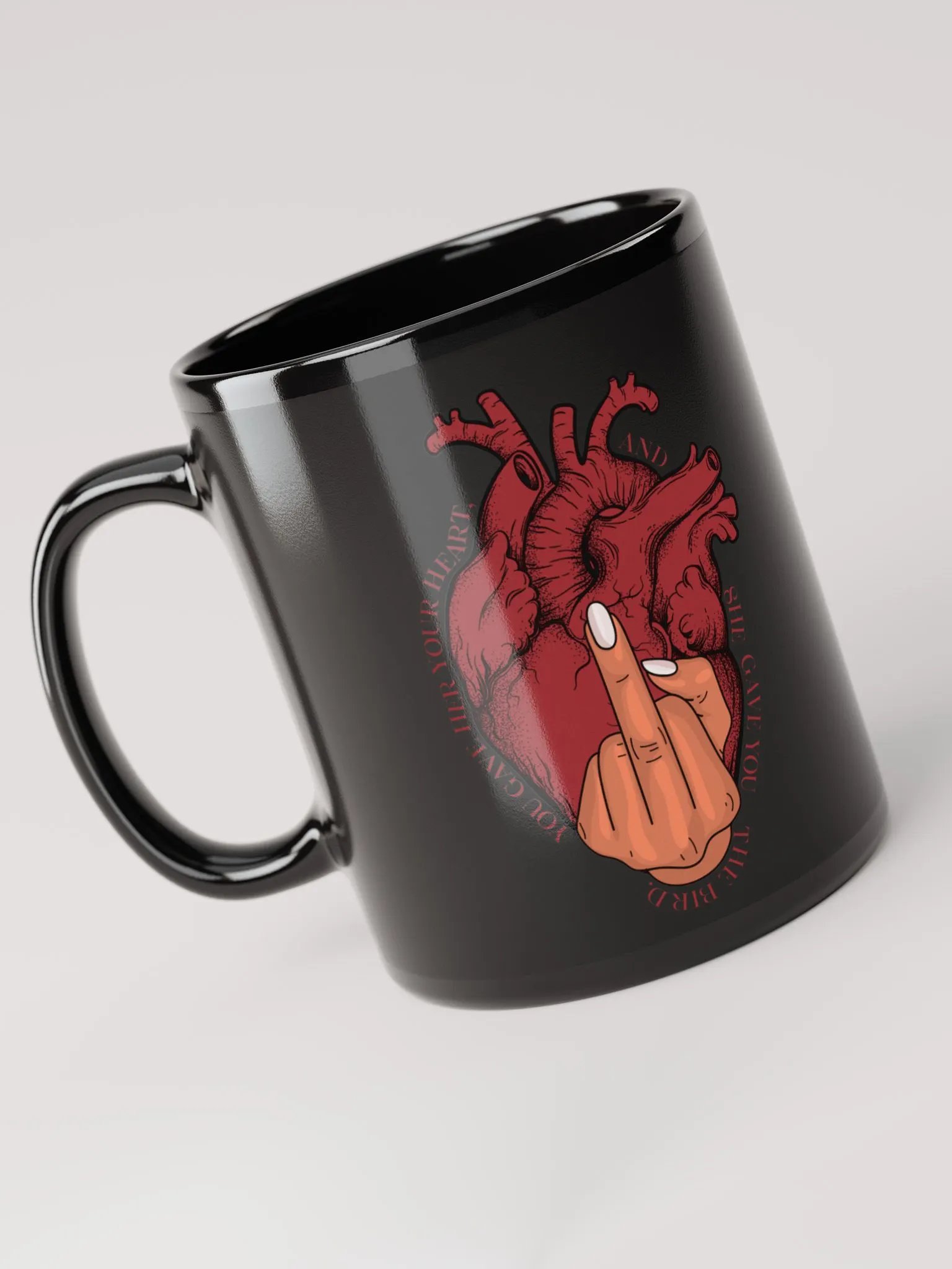 You Gave Her Your Heart Black Mug product image (6)