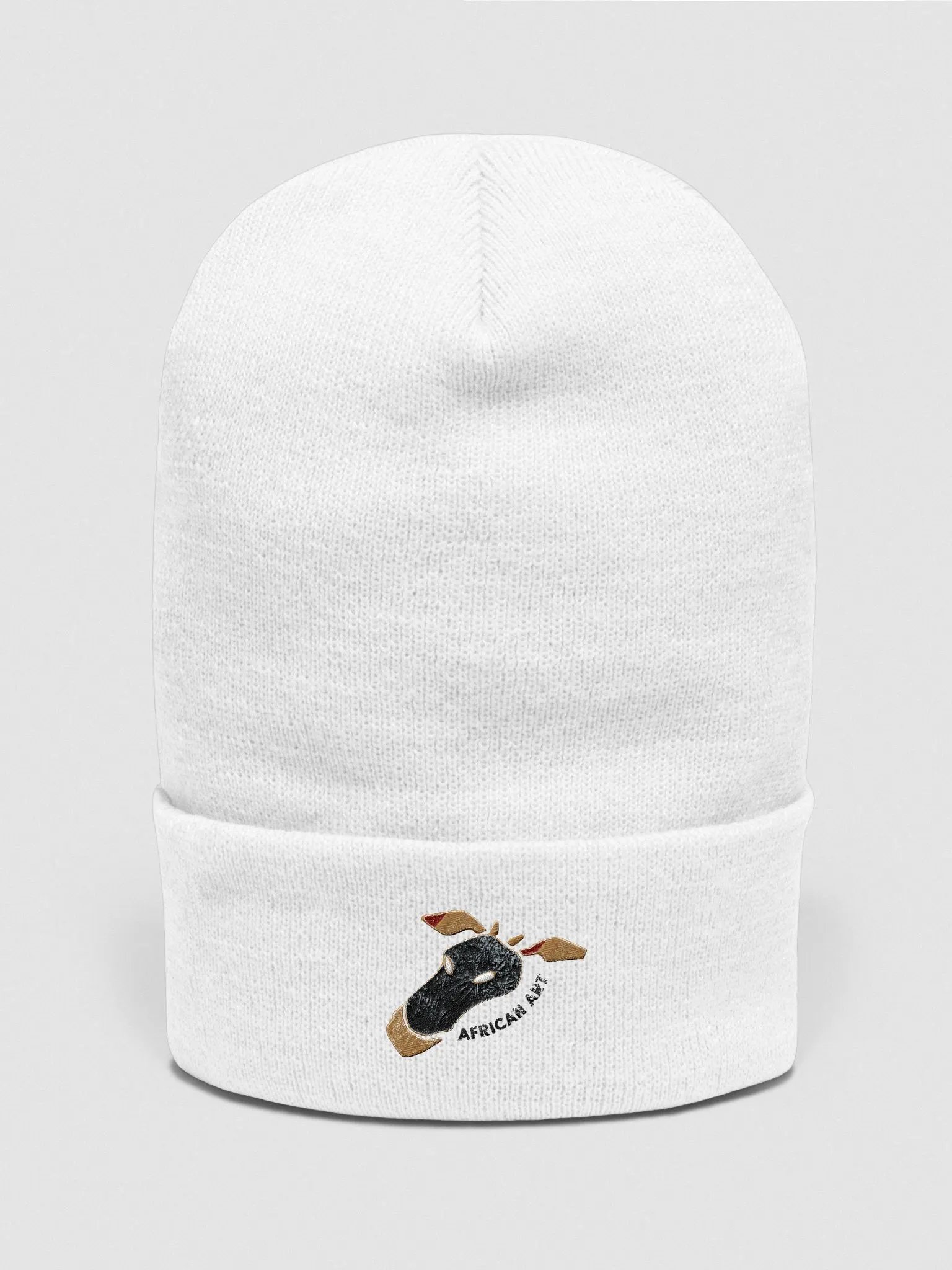Afrocentric Vibes Beanie - African Art product image (1)