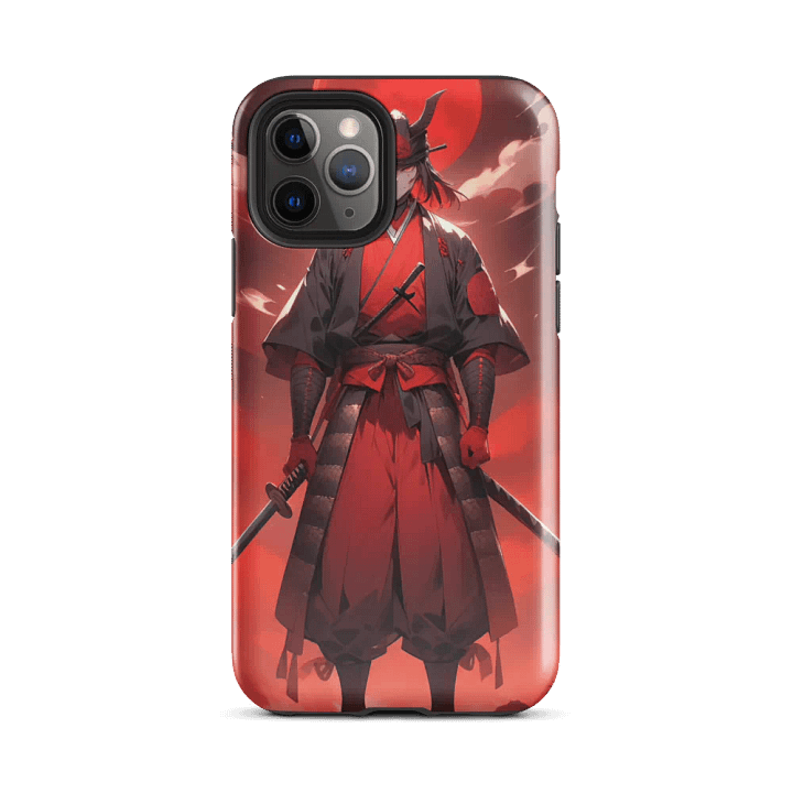 Samurai of the Crimson Moon iPhone Tough Case – Striking Warrior Art product image (25)