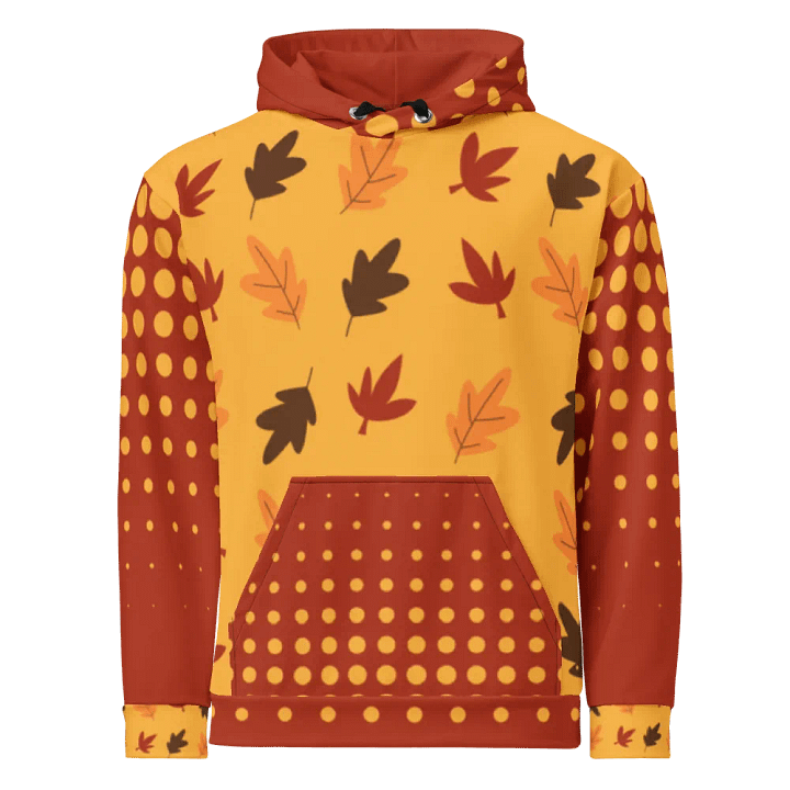 Ochre Leaf Hoodie product image (2)