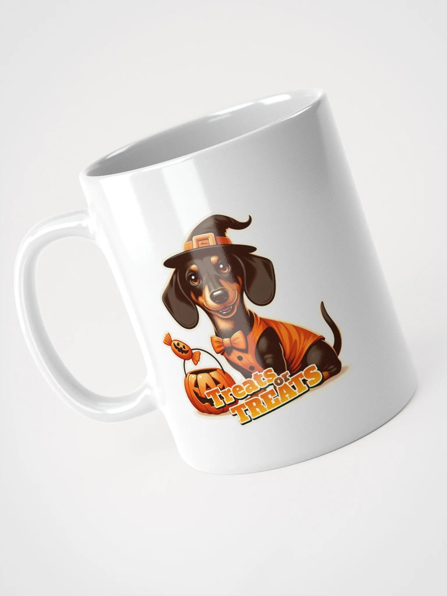 Dachshund Treat Halloween - mug product image (8)