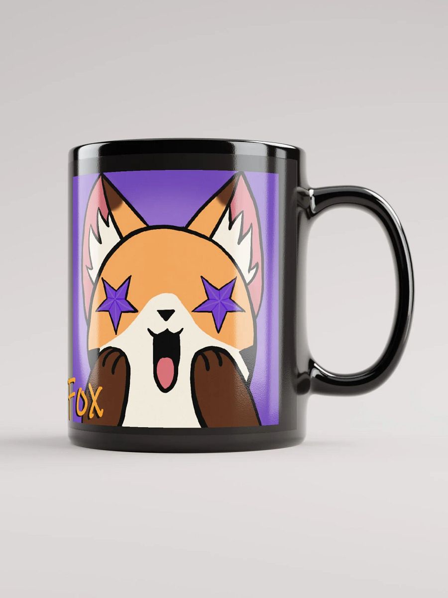 Wow Black Glossy Mug product image (1)