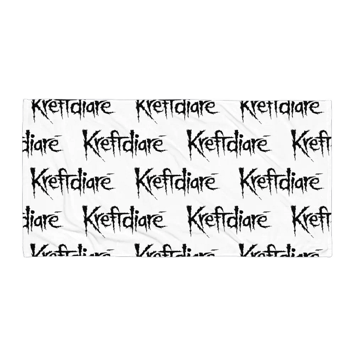 Kreftdiaré Sublimated Towel product image (1)