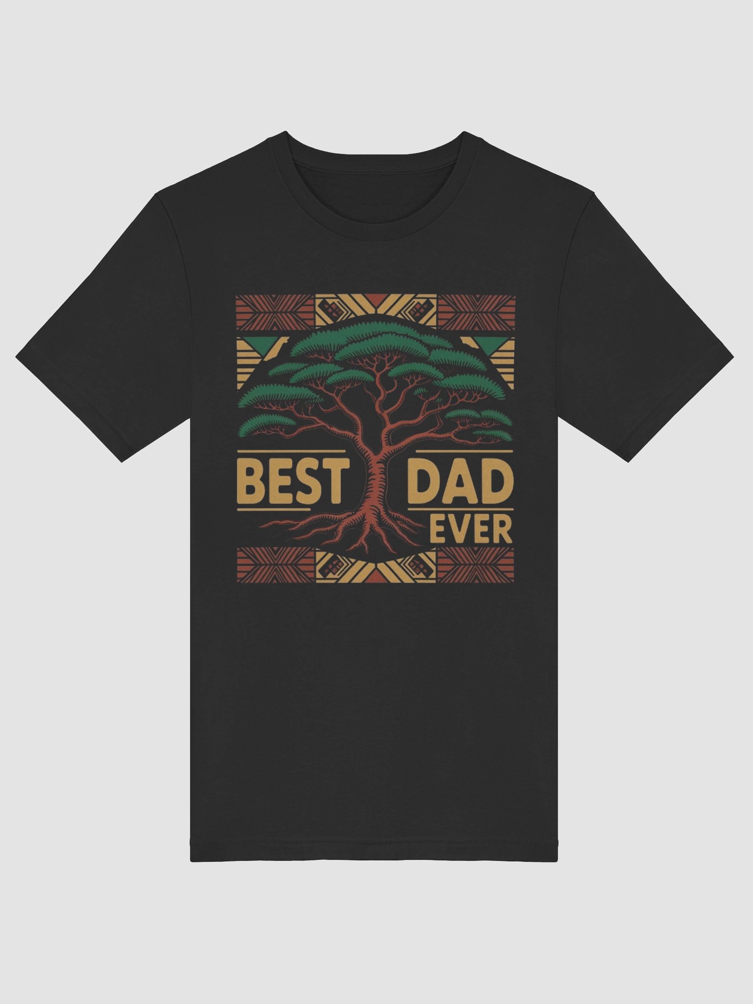 Best Dad Ever African Dad Father Papa Afrika Africa Father's Day Supersoft T-shirt product image (47)