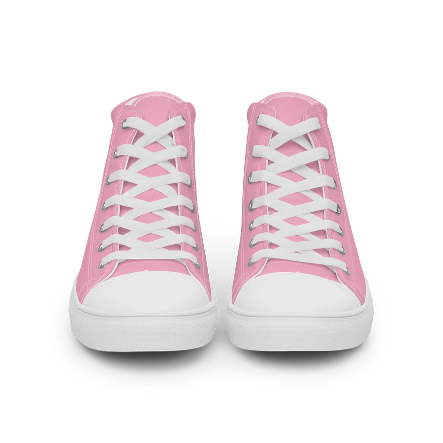 Pastel Pink and White Flower Sneakers product image (41)