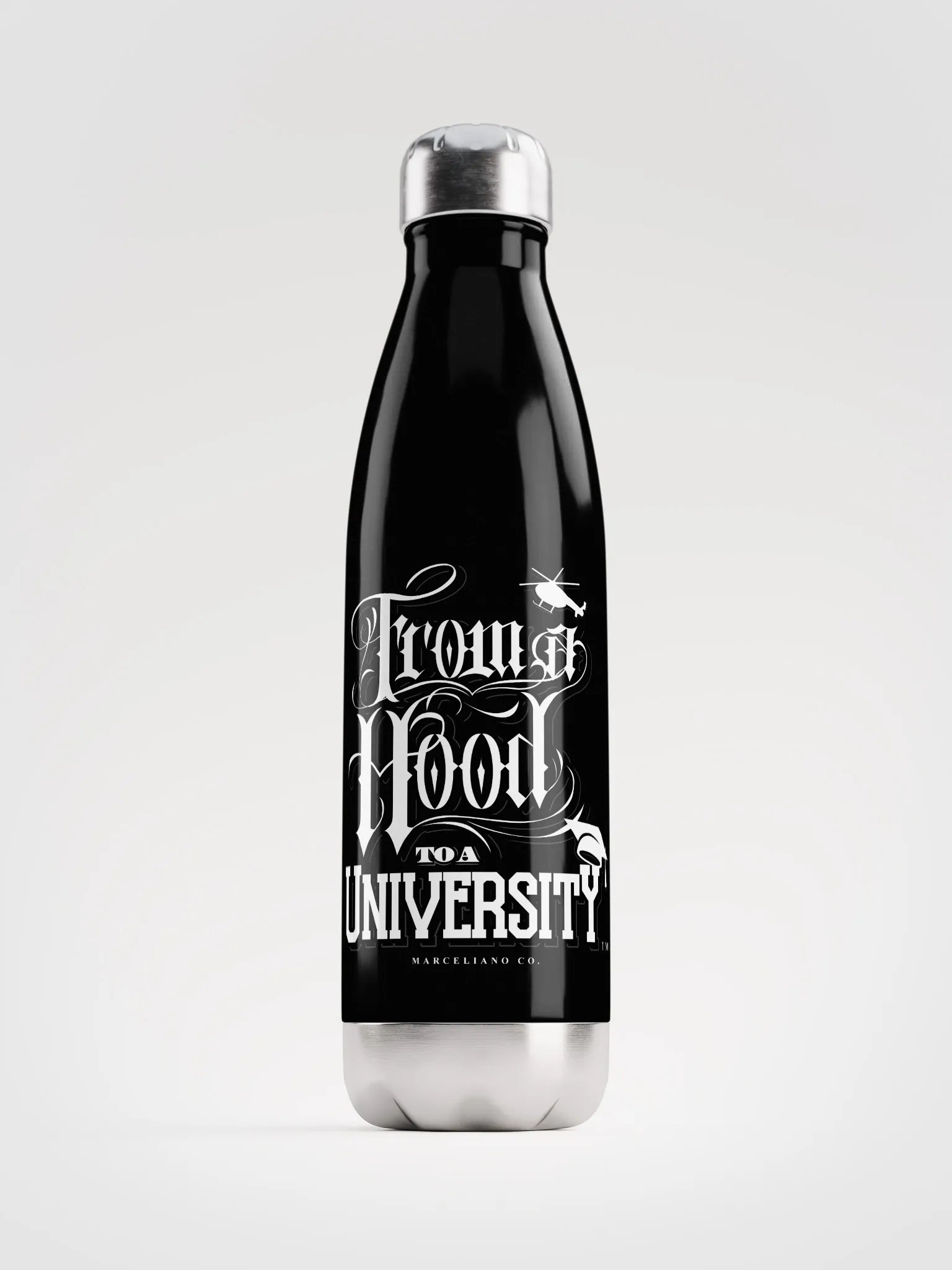 Hood to a University 17oz Stainless Bottle product image (3)
