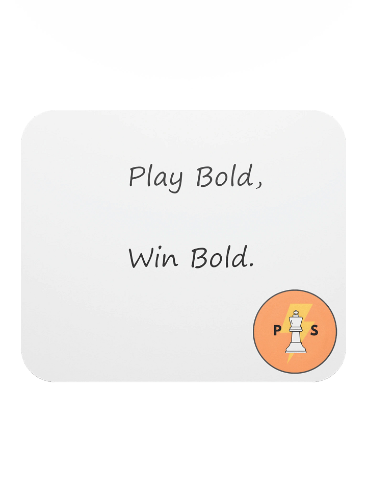 "Play Bold, Win Bold" Premium Gaming Mousepad product image (2)