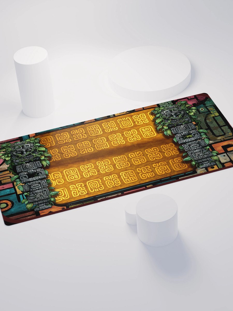 Ancient Temple Glyphs Gaming Mouse Mat product image (5)