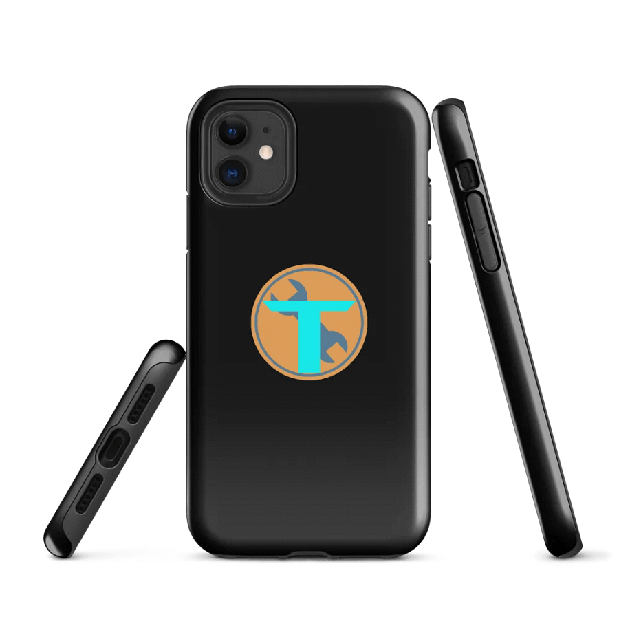 Terengineer Logo Tough iPhone Case (Black) product image (1)
