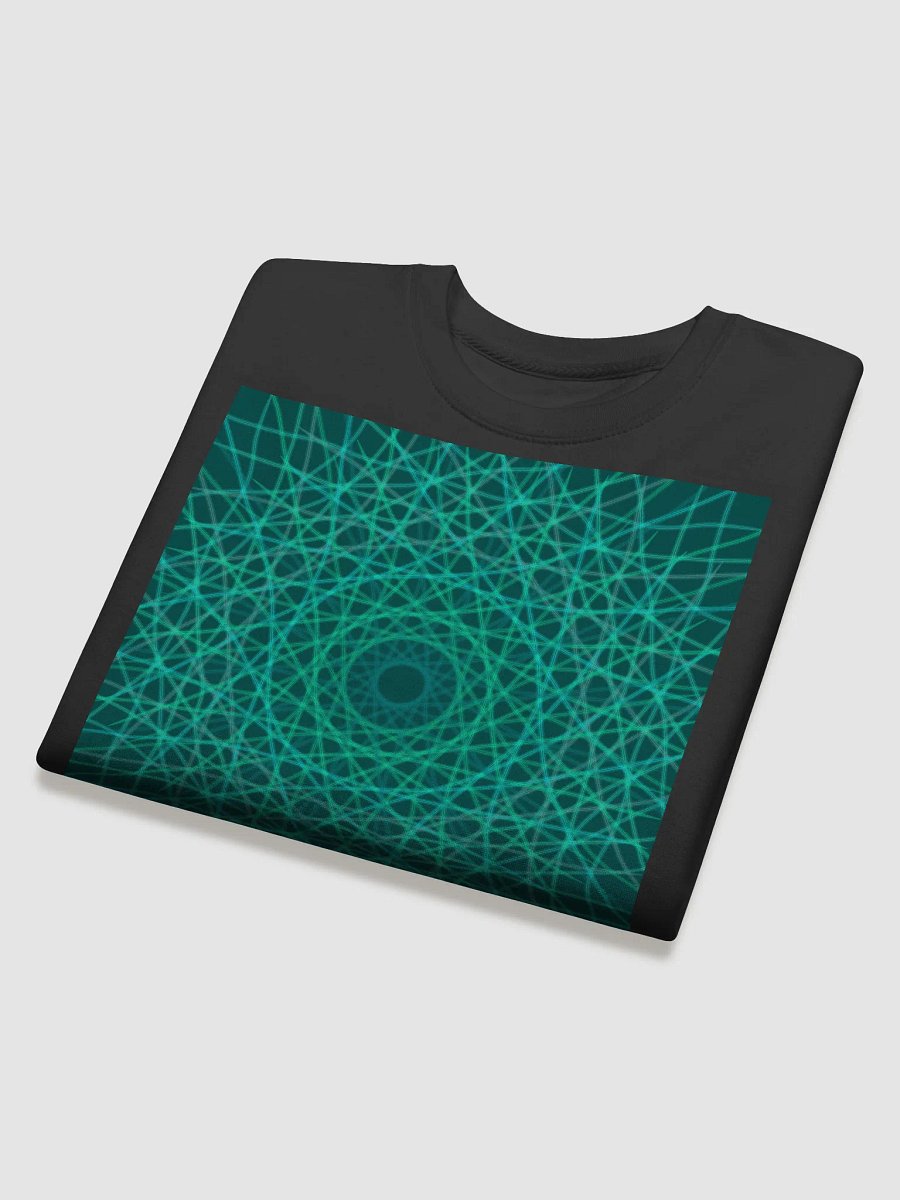 Starry Aqua Geometric Sweatshirt product image (4)