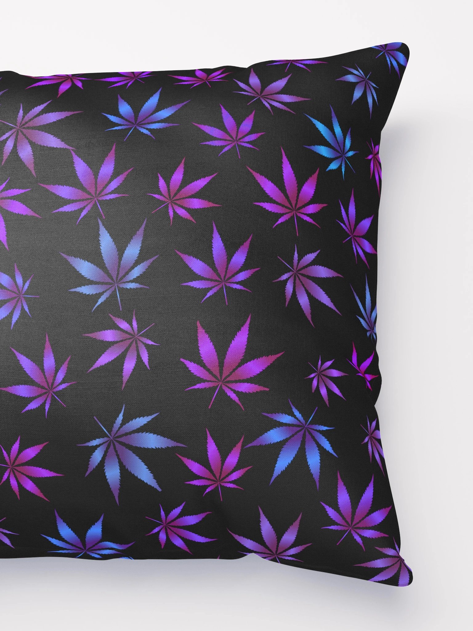 Classy Colors Cannabis Marijuana Leaf Pattern Design Pillow product image (4)