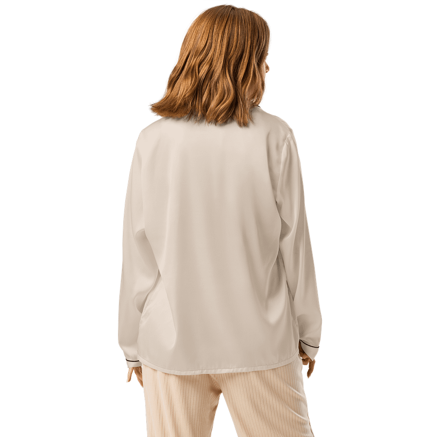 Chic Comfort: Women's Silky Pajama Top product image (3)