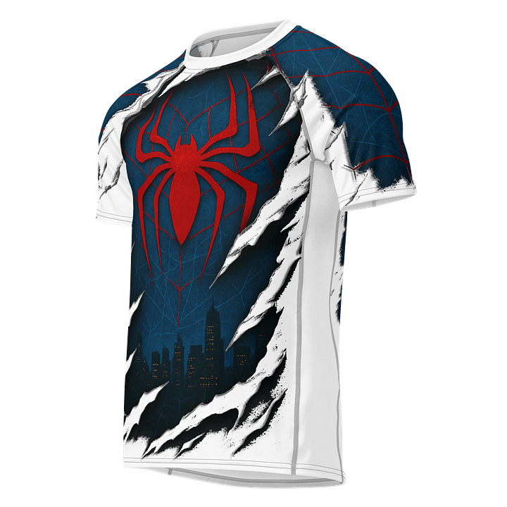 Arachnid Cityscape Men's Rash Guard product image (1)