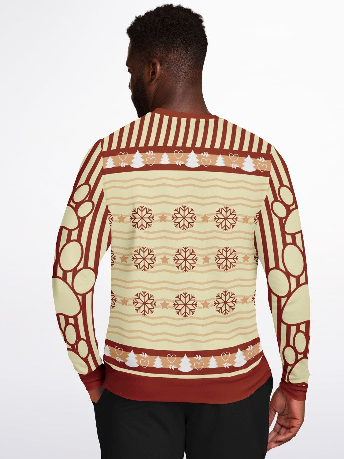 "Merry Kiss My A**" Christmas Sweater | Funny Dog Holiday Sweatshirt | Sassy Santa Puppy Party Outfit | Adult Humor Gift product image (8)