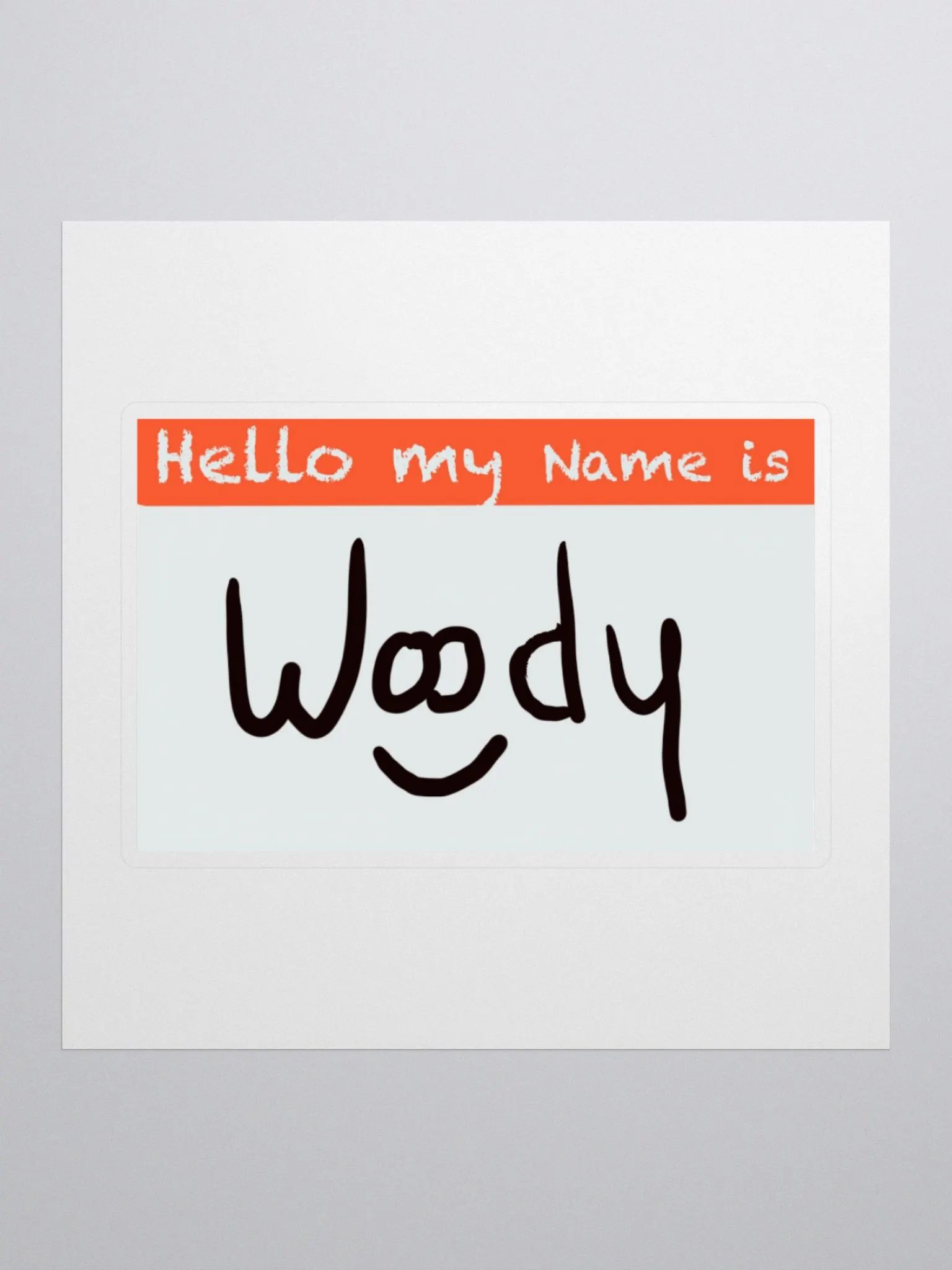 My Name is Sticker product image (2)