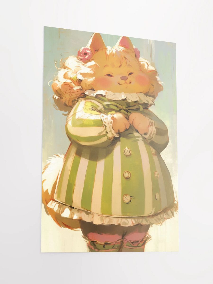 Whimsical Cat Vintage Poster product image (2)