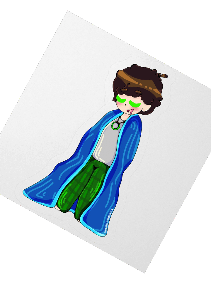 Sleepy Alux Sticker product image (4)