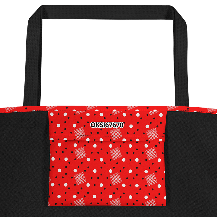 Symmetric Squares Large Tote Bag product image (2)