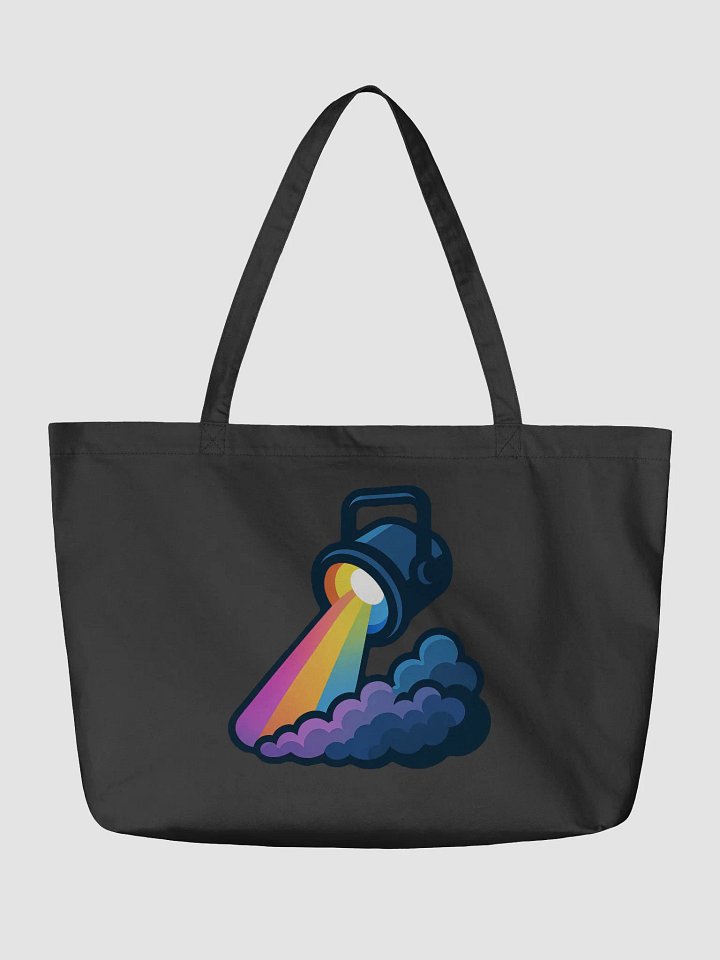Theatrically Jerry: Limited Edition Rainbow Stage Light Fog Eco Tote product image (2)