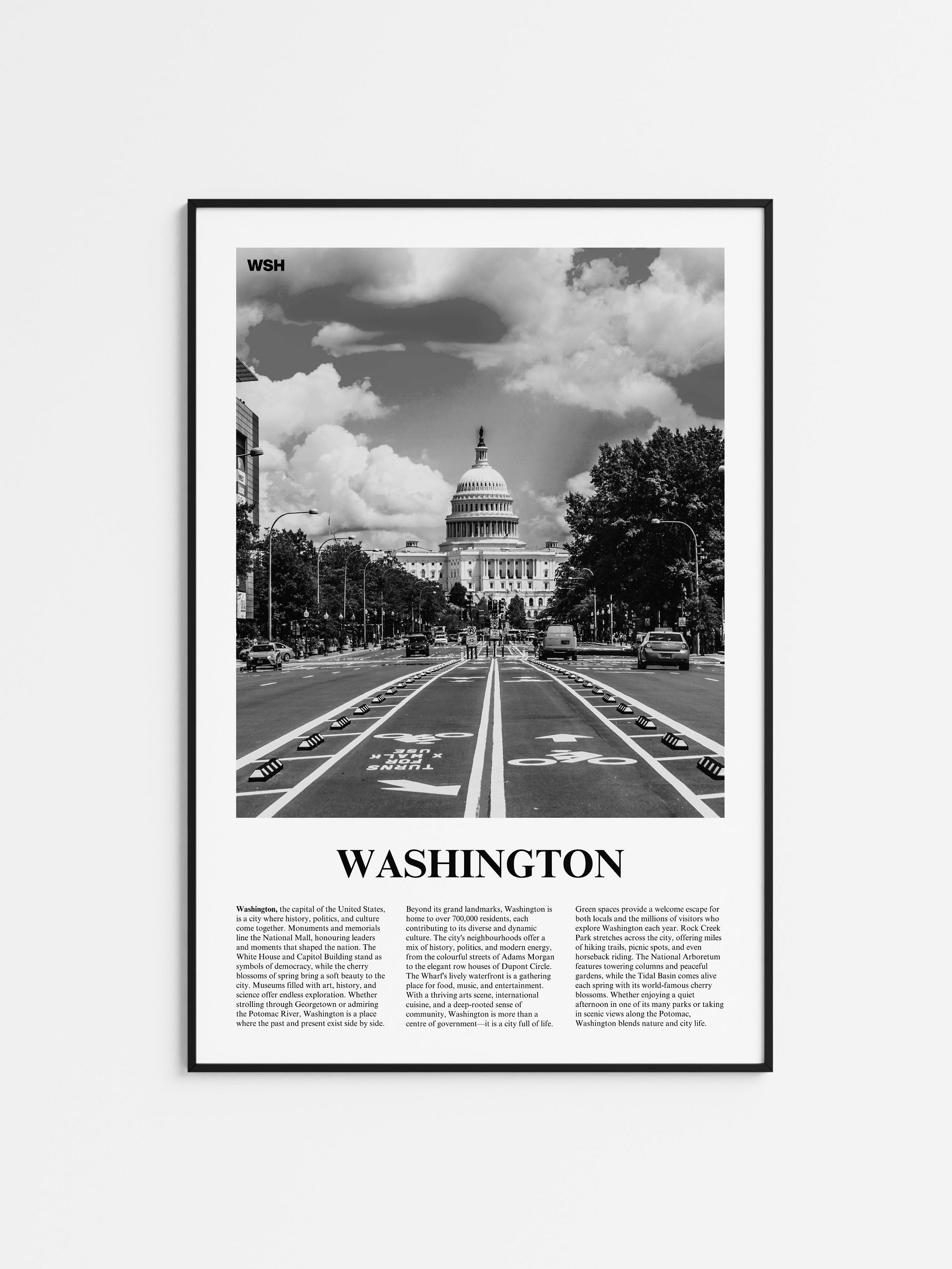 Washington 01 Newspaper Poster product image (1)