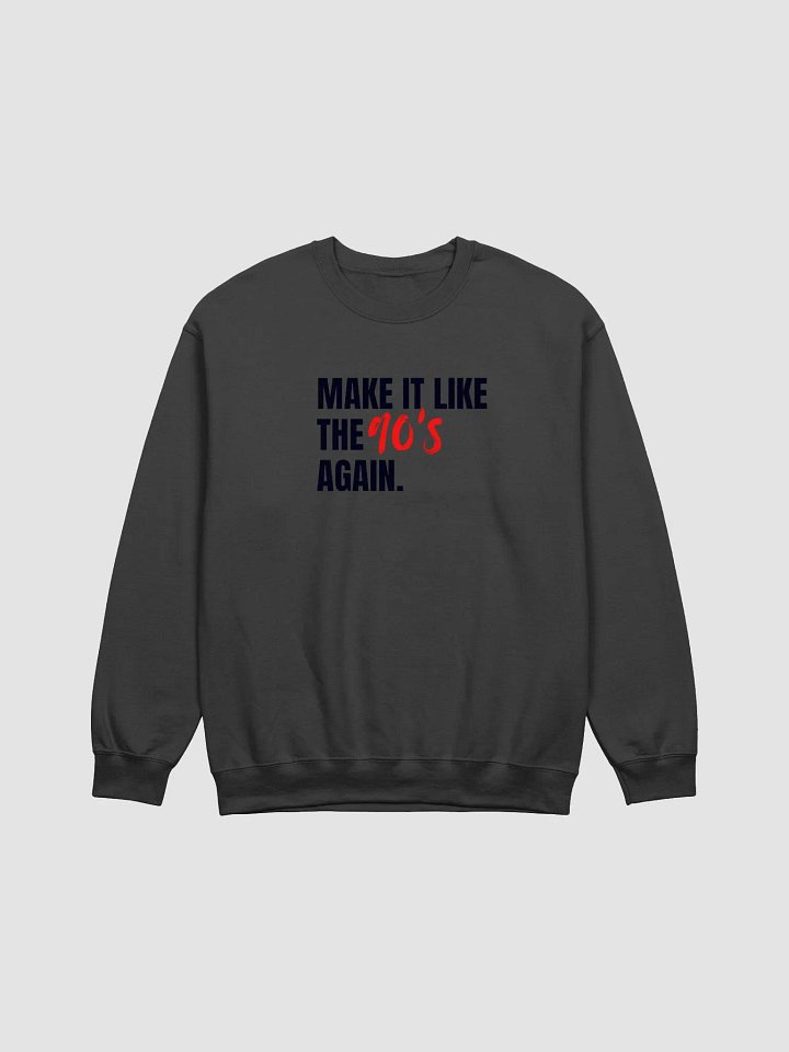 90s Again Crewneck Sweatshirt product image (1)