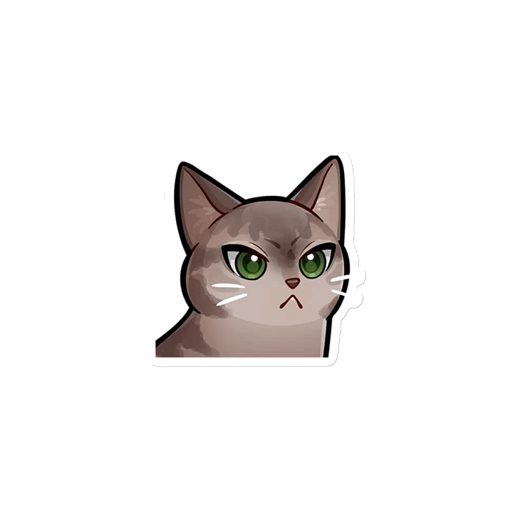 spectrumbranch Angy Stitch Emote Magnet product image (1)